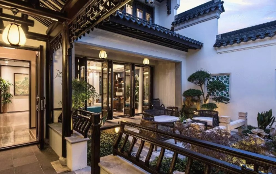 阳江中式古典小别墅装修设计的四点建议